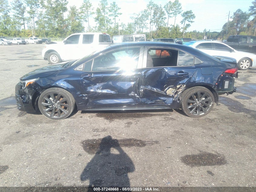 VIN 5YFS4MCE8PP154810 2023 TOYOTA COROLLA SE