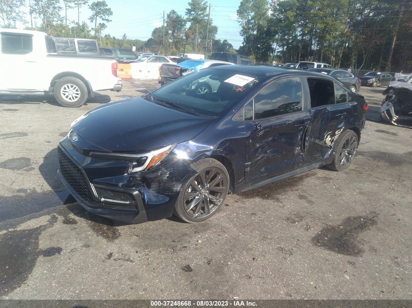 VIN 5YFS4MCE8PP154810 2023 TOYOTA COROLLA SE