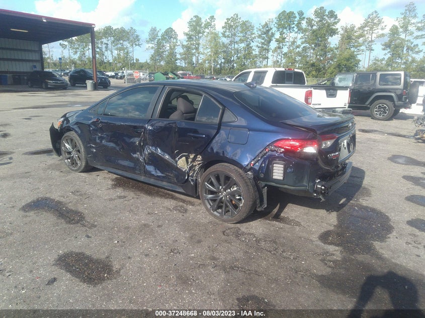 VIN 5YFS4MCE8PP154810 2023 TOYOTA COROLLA SE