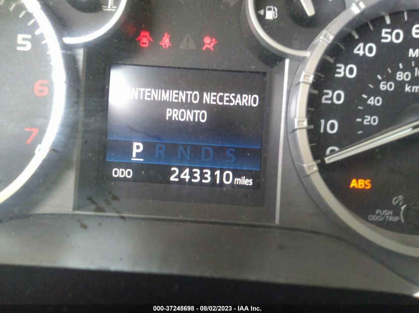 2014 TOYOTA TUNDRA 4WD TRUCK SR5 5TFUW5F16EX375399