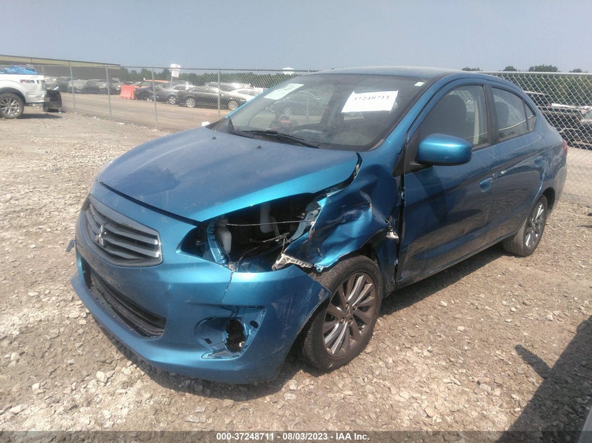 VIN ML32F3FJ9JHF00840 2018 MITSUBISHI MIRAGE G4 ES