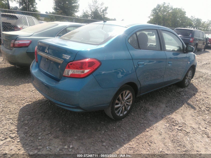 VIN ML32F3FJ9JHF00840 2018 MITSUBISHI MIRAGE G4 ES