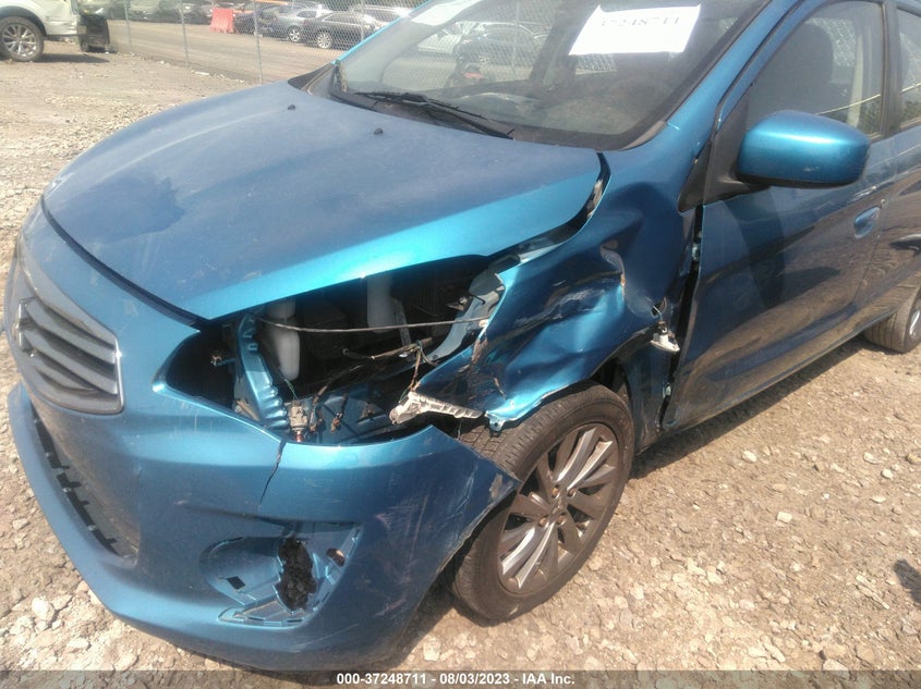 VIN ML32F3FJ9JHF00840 2018 MITSUBISHI MIRAGE G4 ES