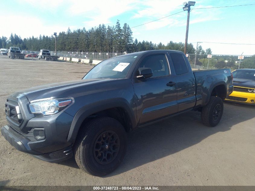 VIN 3TYSZ5ANXNT098758 2022 TOYOTA TACOMA no.2