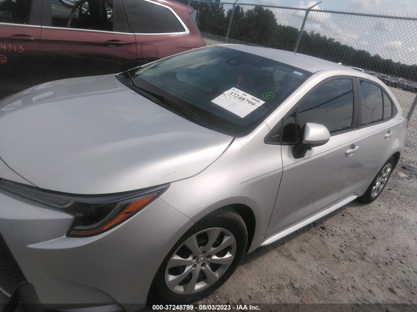 VIN 5YFEPMAE9MP213902 2021 TOYOTA COROLLA LE