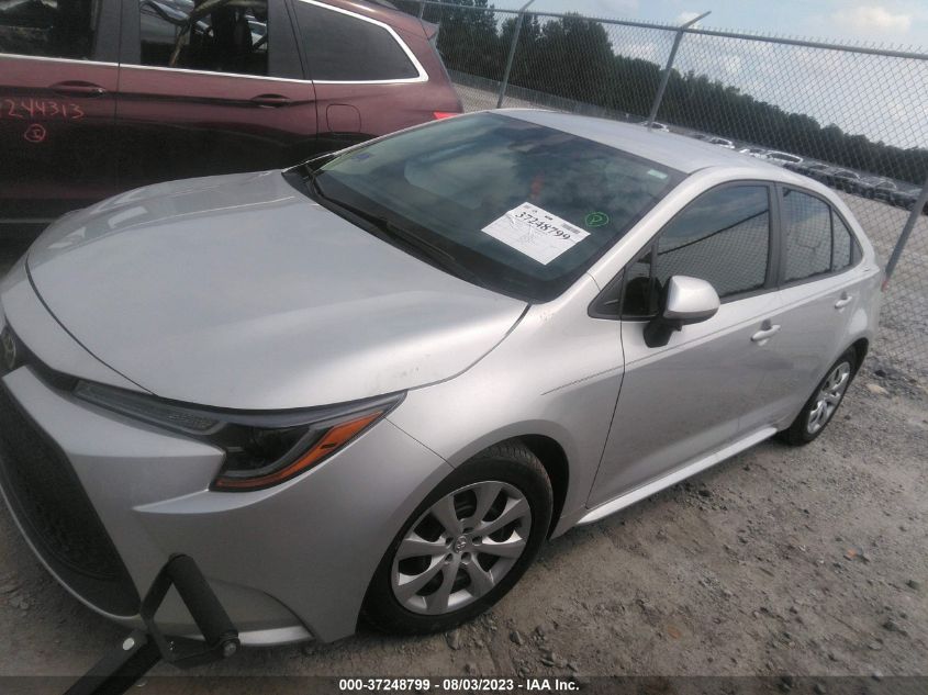 VIN 5YFEPMAE9MP213902 2021 TOYOTA COROLLA LE