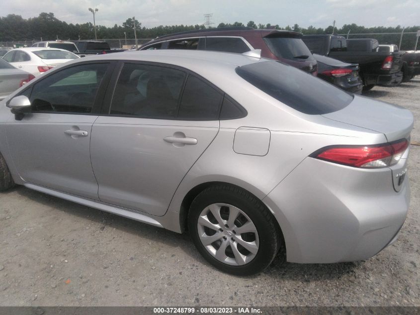 VIN 5YFEPMAE9MP213902 2021 TOYOTA COROLLA LE