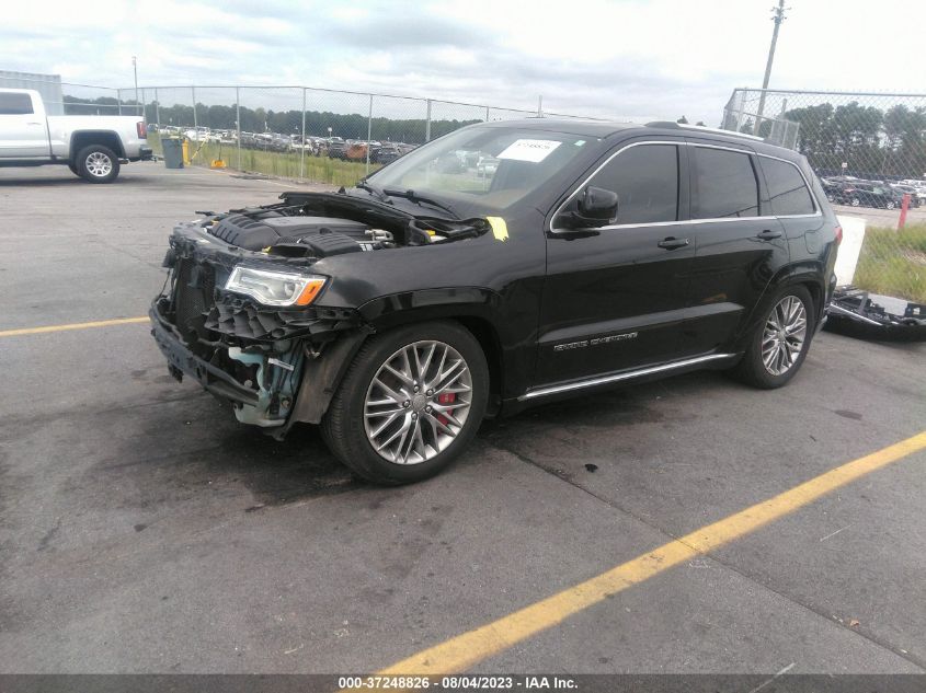 2017 JEEP GRAND CHEROKEE SUMMIT - 1C4RJFJT7HC875523