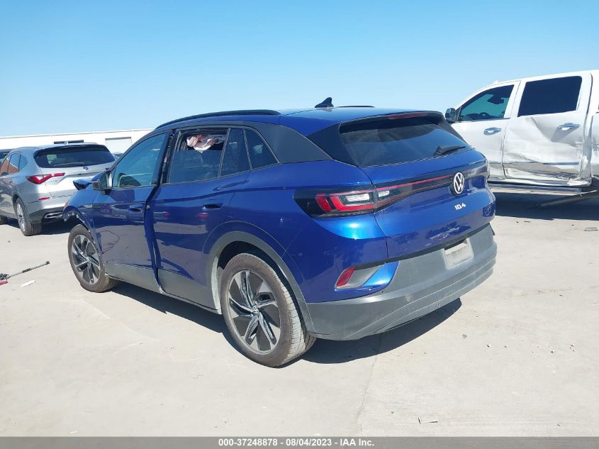 VIN WVGTMPE22MP030999 2021 VOLKSWAGEN ID.4 PRO S