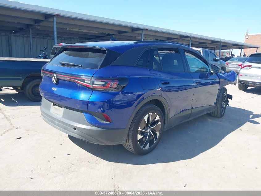 VIN WVGTMPE22MP030999 2021 VOLKSWAGEN ID.4 PRO S