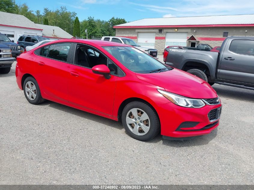 2016 CHEVROLET CRUZE LS - 1G1BC5SMXG7318487