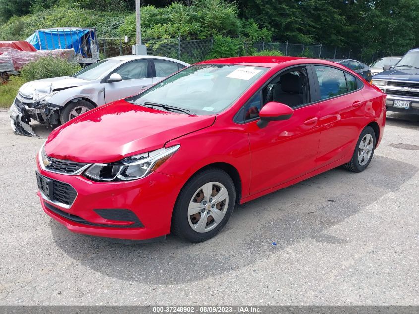 2016 CHEVROLET CRUZE LS - 1G1BC5SMXG7318487