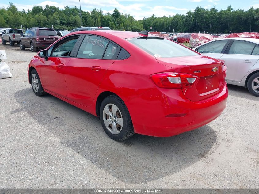 2016 CHEVROLET CRUZE LS - 1G1BC5SMXG7318487