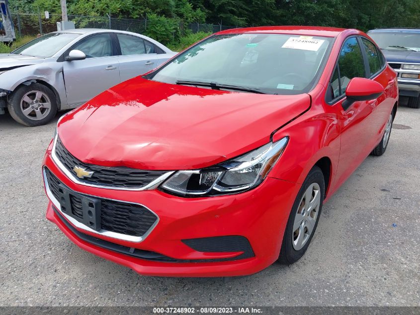 2016 CHEVROLET CRUZE LS - 1G1BC5SMXG7318487