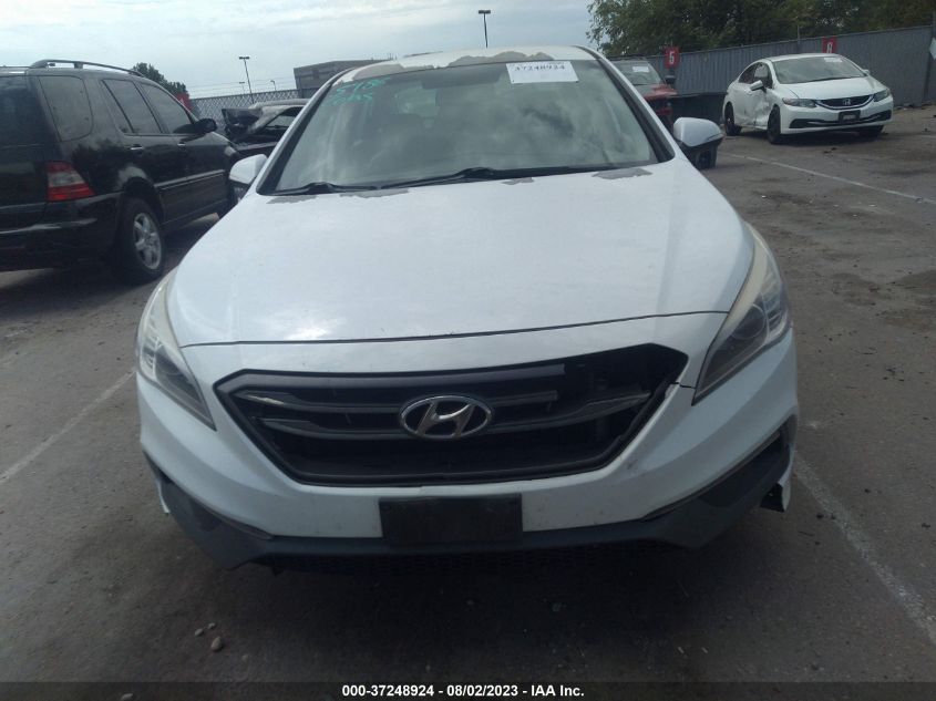 2015 HYUNDAI SONATA 2.4L SPORT - 5NPE34AFXFH125171