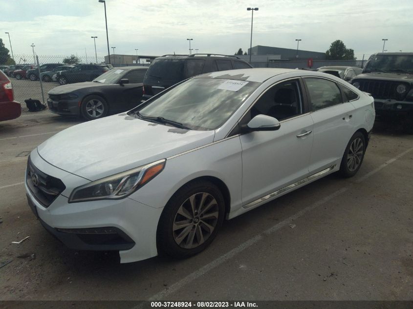 2015 HYUNDAI SONATA 2.4L SPORT - 5NPE34AFXFH125171