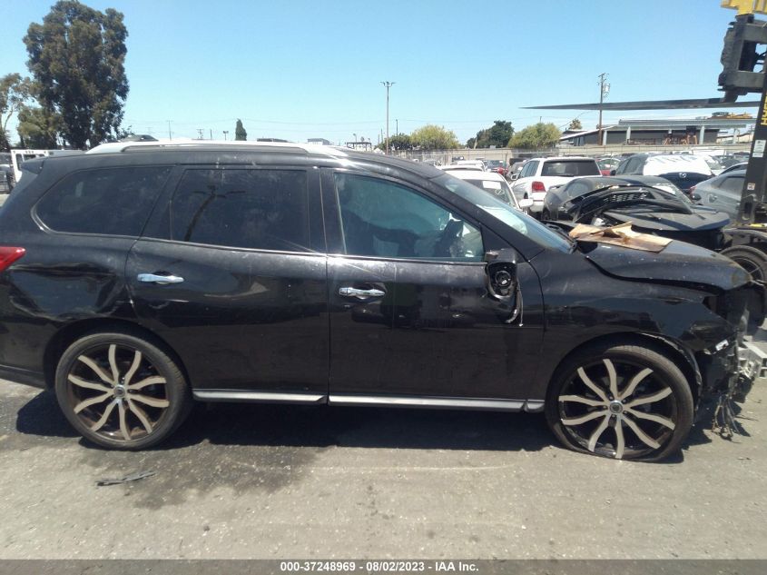 2019 NISSAN PATHFINDER SV - 5N1DR2MM3KC578719