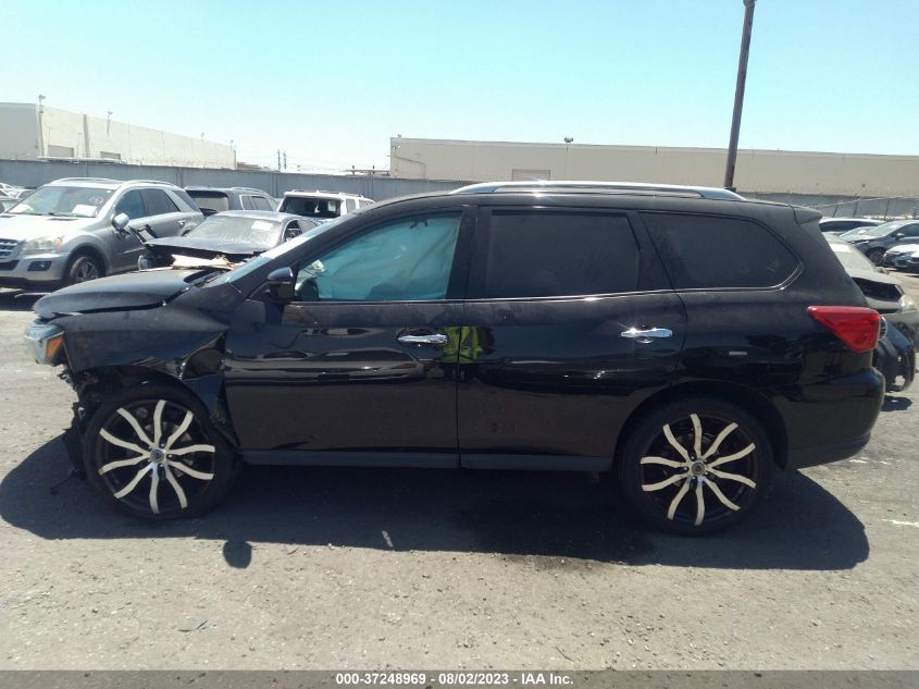2019 NISSAN PATHFINDER SV - 5N1DR2MM3KC578719