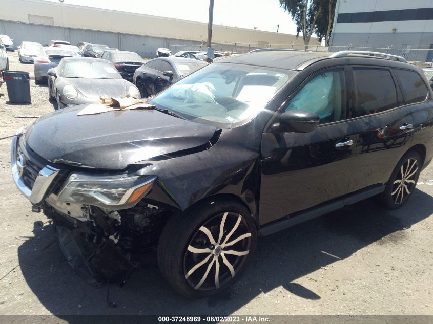 2019 NISSAN PATHFINDER SV - 5N1DR2MM3KC578719