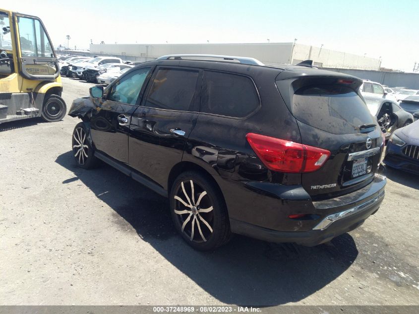 2019 NISSAN PATHFINDER SV - 5N1DR2MM3KC578719