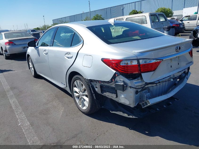 2015 LEXUS ES 300H HYBRID JTHBW1GGXF2086073