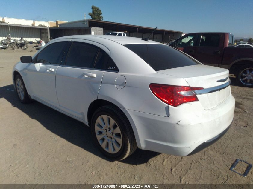 2014 CHRYSLER 200 LX - 1C3CCBABAEN230982