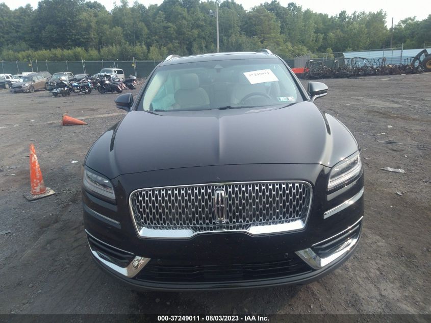 2019 LINCOLN NAUTILUS BLACK LABEL - 2LMPJ9JP5KBL67182