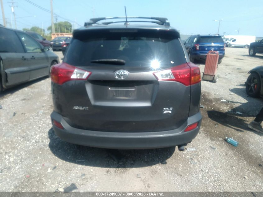 2014 TOYOTA RAV4 XLE - JTMRFREV0ED086764