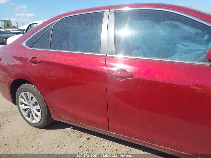 2016 TOYOTA CAMRY XLE/SE/LE/XSE - 4T1BF1FK0GU603776