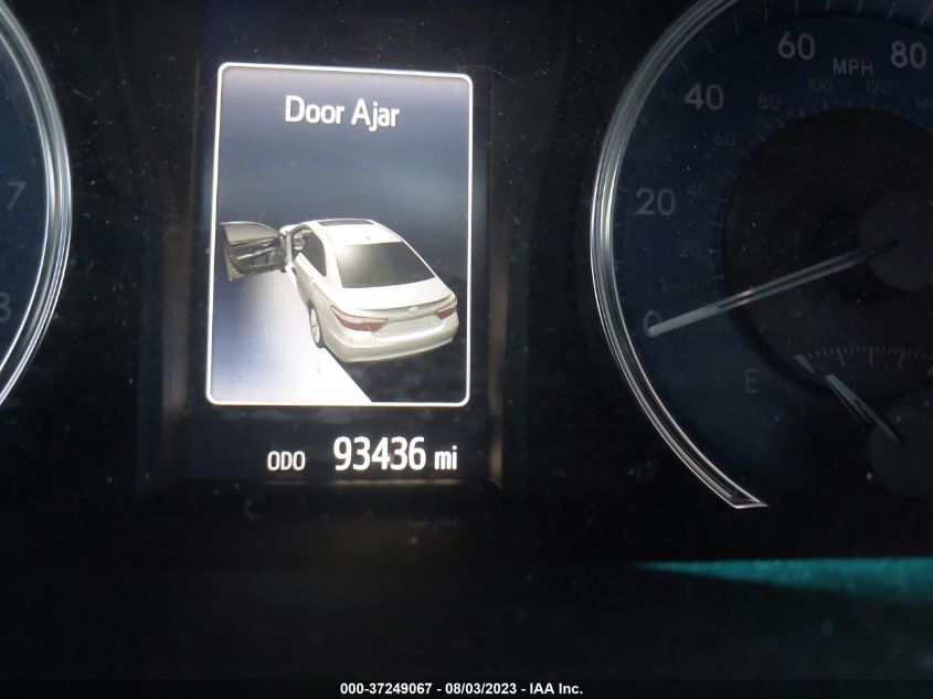 2016 TOYOTA CAMRY XLE/SE/LE/XSE - 4T1BF1FK0GU603776