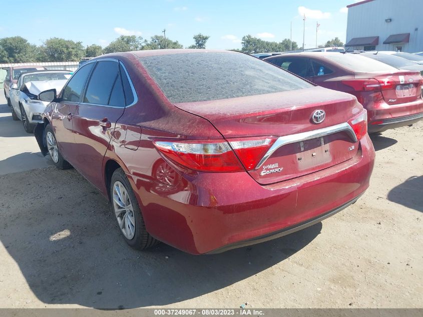 2016 TOYOTA CAMRY XLE/SE/LE/XSE - 4T1BF1FK0GU603776