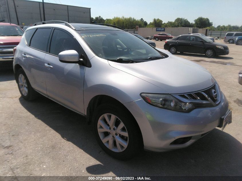 2014 NISSAN MURANO SL - JN8AZ1MUXEW403134