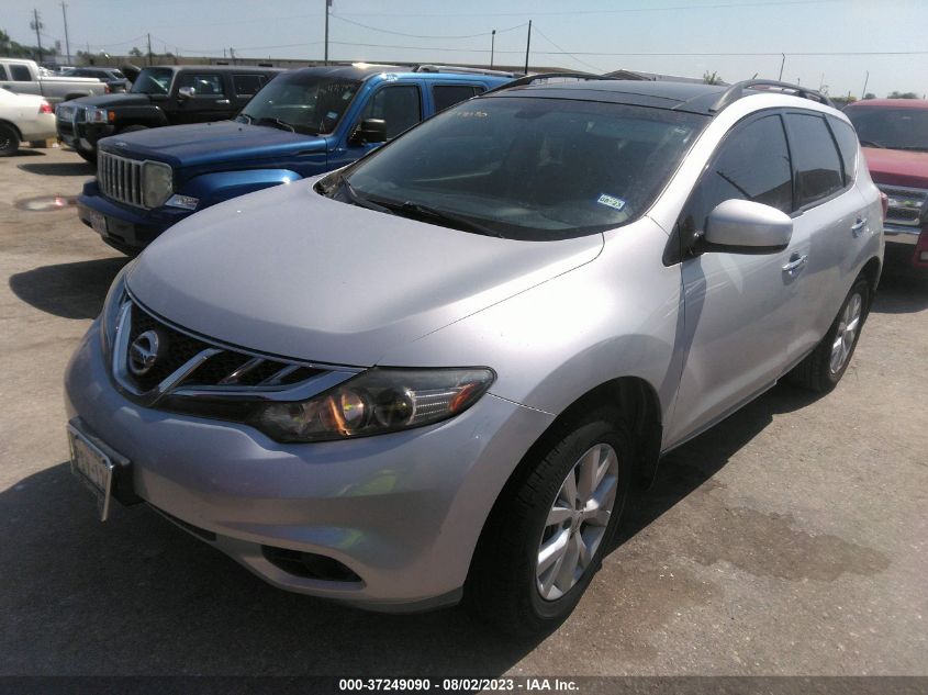 2014 NISSAN MURANO SL - JN8AZ1MUXEW403134