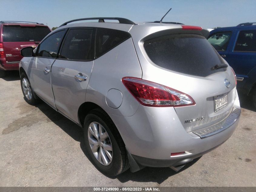 2014 NISSAN MURANO SL - JN8AZ1MUXEW403134