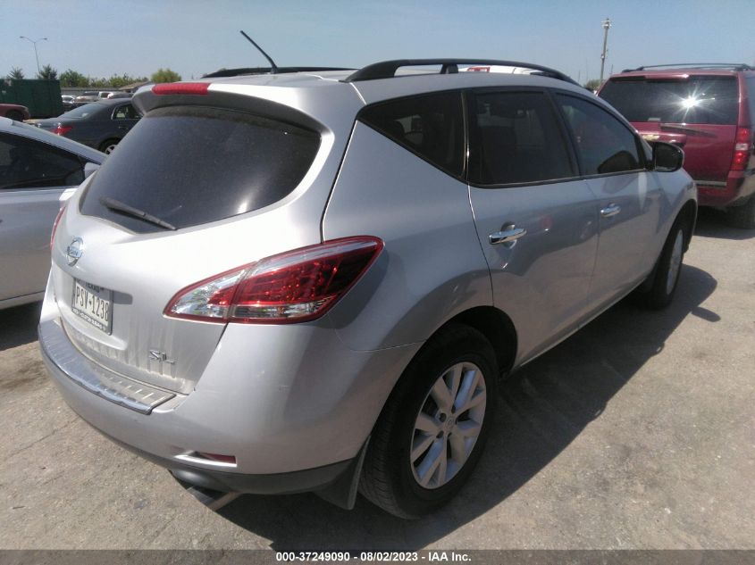 2014 NISSAN MURANO SL - JN8AZ1MUXEW403134