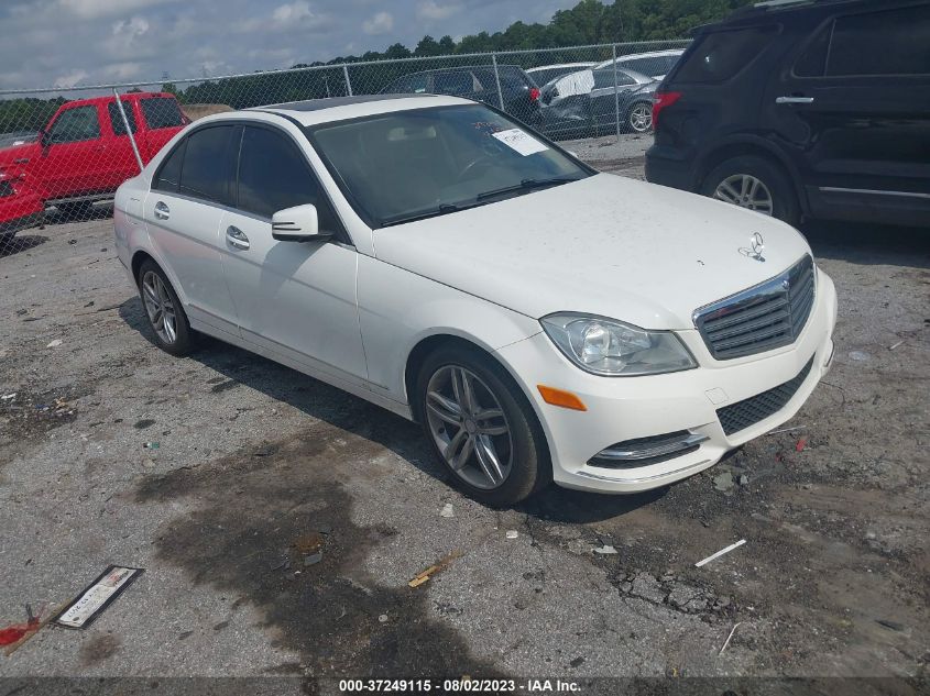 2013 MERCEDES-BENZ C-CLASS C 250 - WDDGF4HB4DR293418