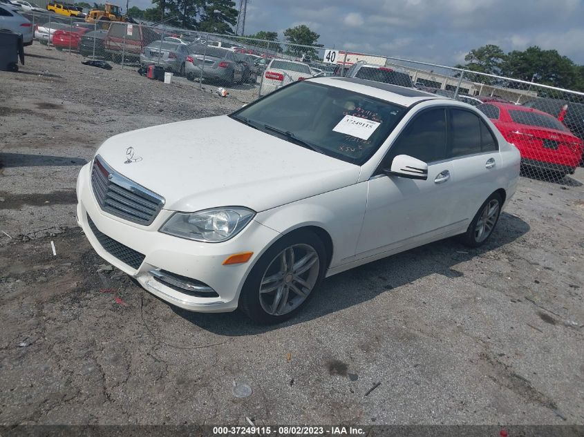 2013 MERCEDES-BENZ C-CLASS C 250 - WDDGF4HB4DR293418