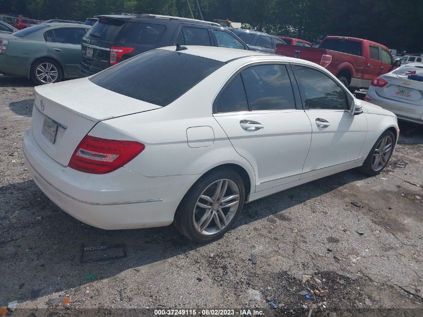 2013 MERCEDES-BENZ C-CLASS C 250 - WDDGF4HB4DR293418