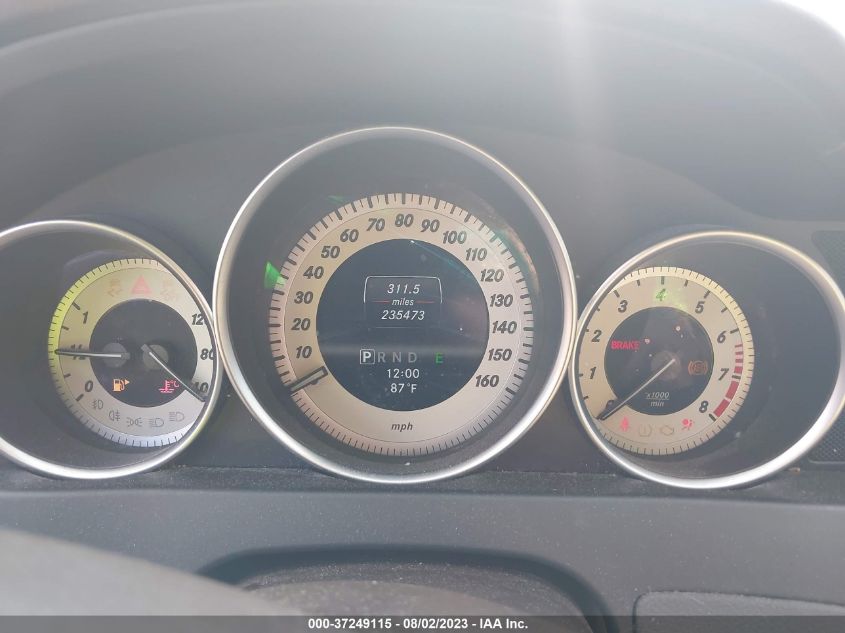 2013 MERCEDES-BENZ C-CLASS C 250 - WDDGF4HB4DR293418