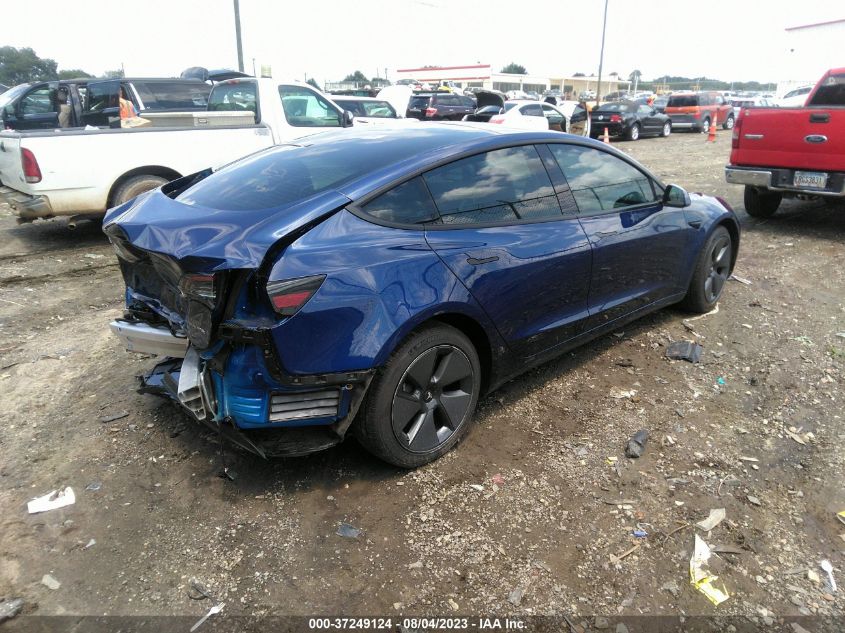 2022 TESLA MODEL 3 LONG RANGE - 5YJ3E1EB7NF172744