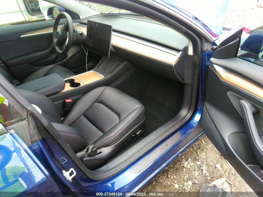 2022 TESLA MODEL 3 LONG RANGE - 5YJ3E1EB7NF172744