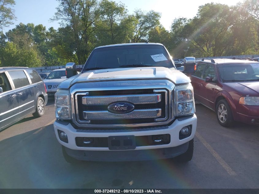 2015 FORD SUPER DUTY F-250 SRW LARIAT/PLATINUM - 1FT7W2BT1FEA94532