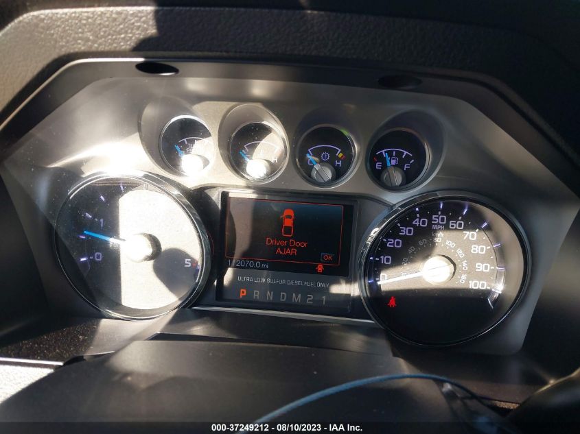 2015 FORD SUPER DUTY F-250 SRW LARIAT/PLATINUM - 1FT7W2BT1FEA94532