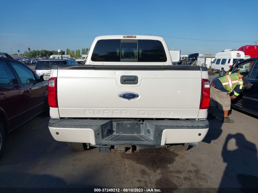 2015 FORD SUPER DUTY F-250 SRW LARIAT/PLATINUM - 1FT7W2BT1FEA94532