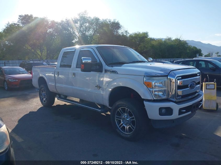 2015 FORD SUPER DUTY F-250 SRW LARIAT/PLATINUM - 1FT7W2BT1FEA94532
