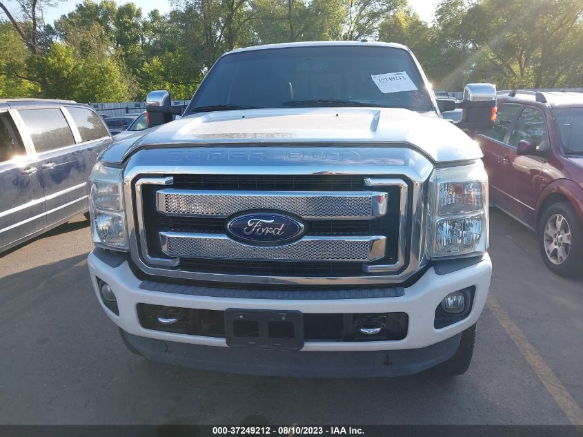 2015 FORD SUPER DUTY F-250 SRW LARIAT/PLATINUM - 1FT7W2BT1FEA94532
