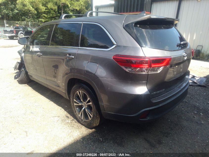 2019 TOYOTA HIGHLANDER LE - 5TDZZRFH9KS321677