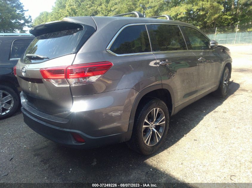 2019 TOYOTA HIGHLANDER LE - 5TDZZRFH9KS321677