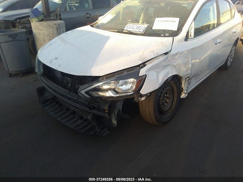 2016 NISSAN SENTRA SR/SL/S/SV/FE+ S - 3N1AB7AP0GY292710
