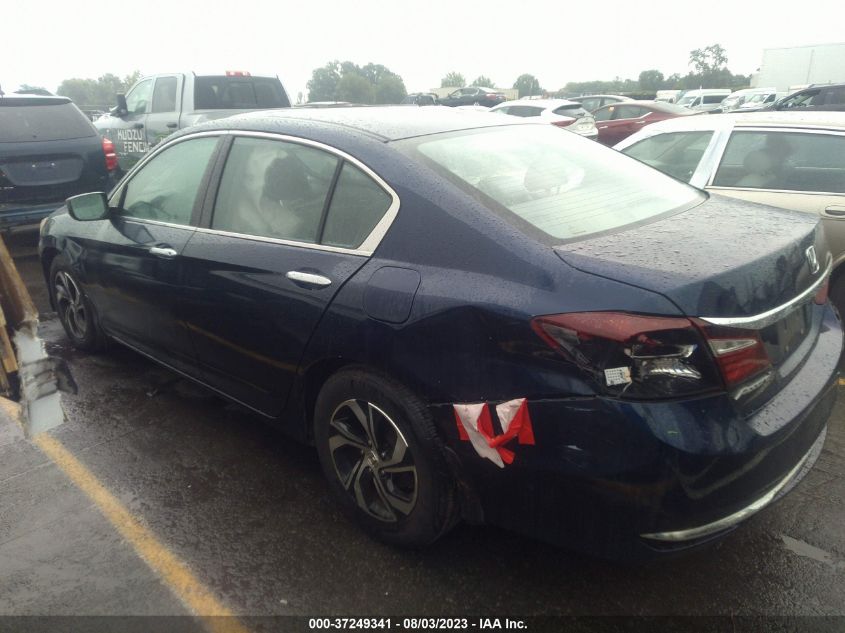 2017 HONDA ACCORD SEDAN LX - 1HGCR2F39HA022585